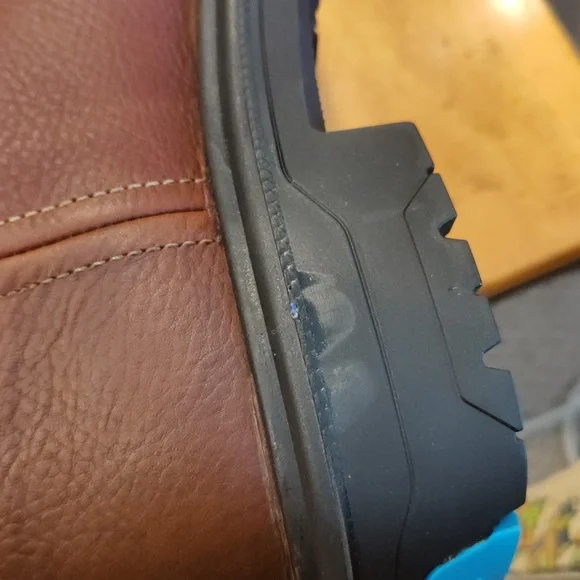 Steel Blue Heeler men's 8.5 cowboy style steel toed work boots 813945 brown - Picture 14 of 15